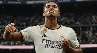 ג'וד בלינגהאם חוגג