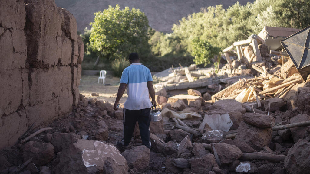 ההריסות לאחר רעידת האדמה במרקש, מרוקו