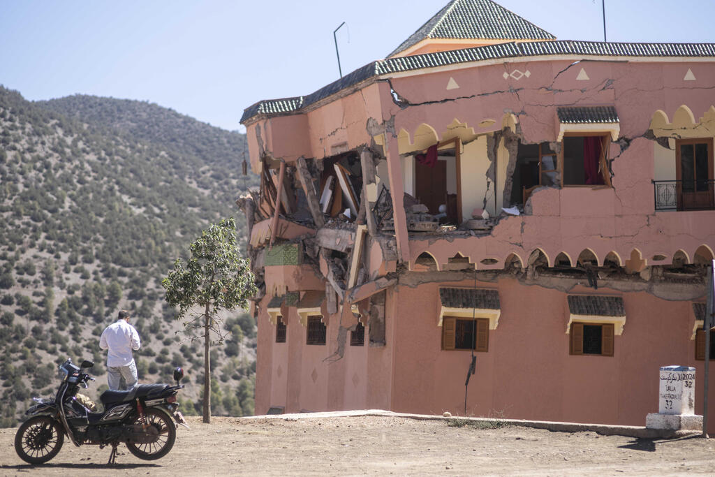 מרוקו רעידת אדמה רעש הרס בכפר מולאי ברהים