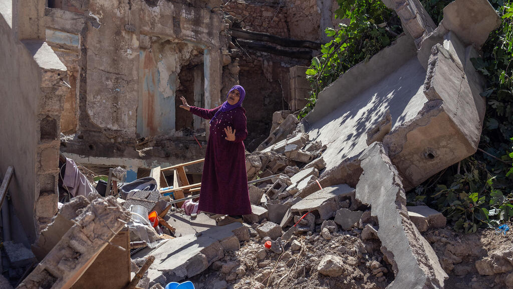 בכפר מולאי בראהים מרוקו רעידת אדמה