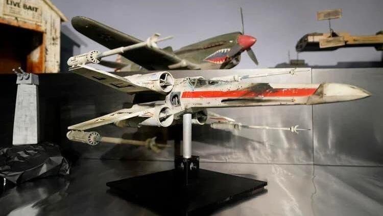 X-Wing starfighter model 