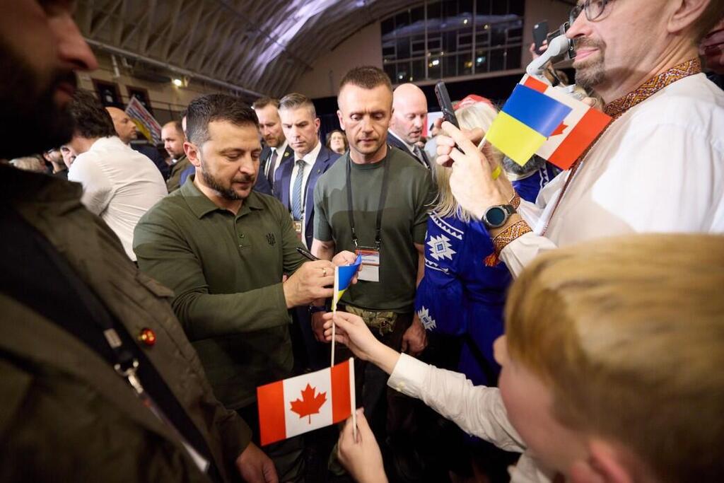 Владимир Зеленский в парламенте Канады