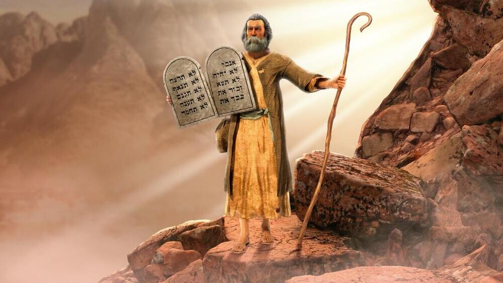 משה רבנו עם לוחות הברית