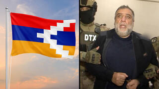 רובן ורדניאן מנהיג לשעבר של הבדלנים הארמנים ב נגורנו קרבאך שנעצר על ידי אזרבייג'ן אחרי כניעת המובלעת ארמניה