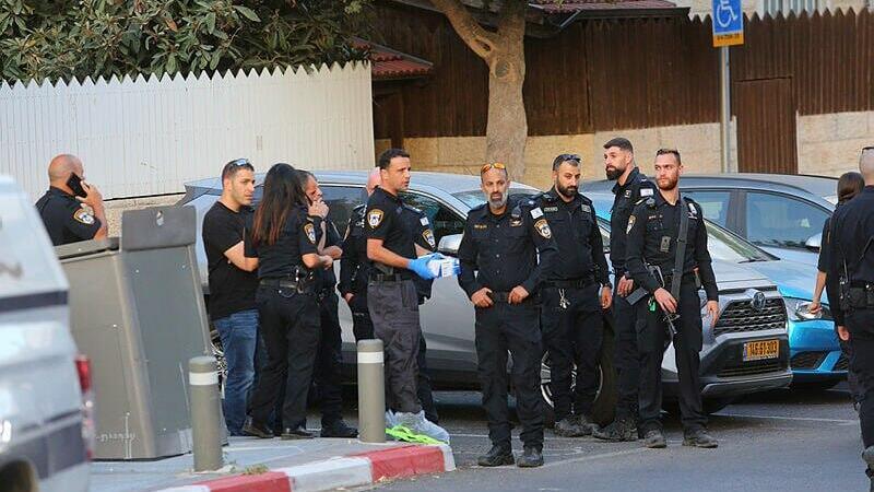 זירת האירוע בירושלים