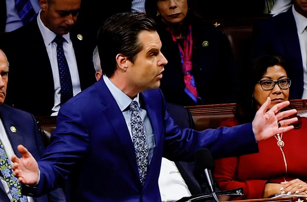 מאט גייטס מחוקק רפובליקני שהוביל מהלך ל הדחה קווין מקארתי