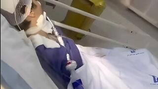 ארמיטה גרוואנד בת ה-16, שמאושפזת בבית החולים אחרי טענות שהותקפה על-יד משטרת המוסר ברכבת באיראן