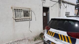זירת הרצח בו נרצח ולדימיר טימופייב בקריית ים