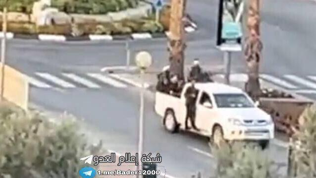 Terrorists inside Sderot 