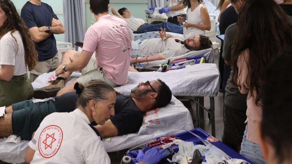 תרומות דם בבית החולים איכילוב
