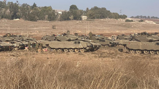 כוחות צה"ל מגיעים לתגבר את הצפון