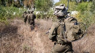 תיעוד מפעילות חטיבת גולני בעוטף עזה