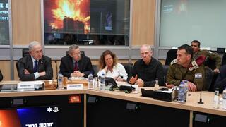 יואב גלנט בקבינט הביטחוני מדיני