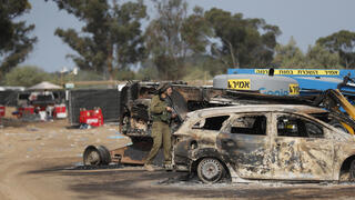 איזור המסיבה ליד רעים על גבול עזה