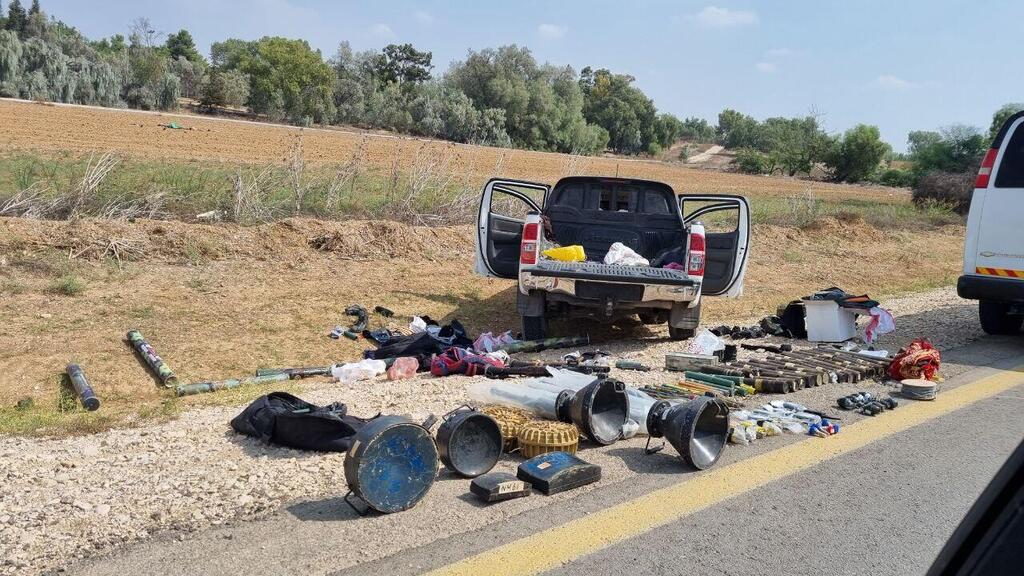 Оружие ХАМАСа в Отеф-Аза האמל"ח של חמאס שנמצא בעוטף עזה