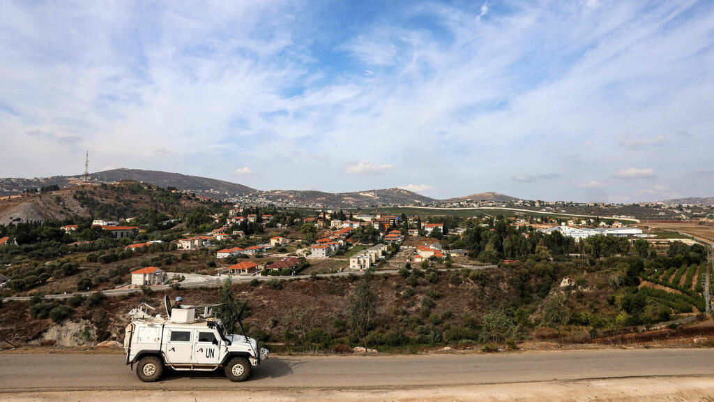 Израильско-ливанская граница (Фото: SEPH EID / AFP) גבול ישראל לבנון