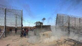 פריצת הגדר בגבול עזה