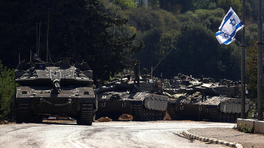 כוחות צה"ל ליד גבול לבנון