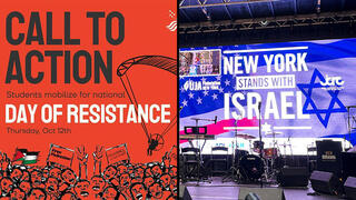 יום ההתנגדות הלאומי פרן-פלסטינים הפגנות קמפוסים ארצות הברית