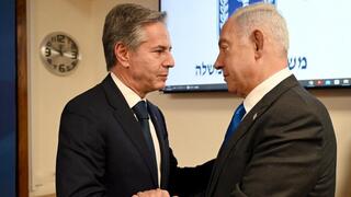 ראש הממשלה בנימין נתניהו נפגש עם מבקר המדינה של ארה"ב אנטוני בלינקן בקריה בתל אביב