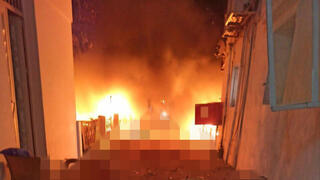 פגיעות והרוגים בבית חולים ברצועת עזה