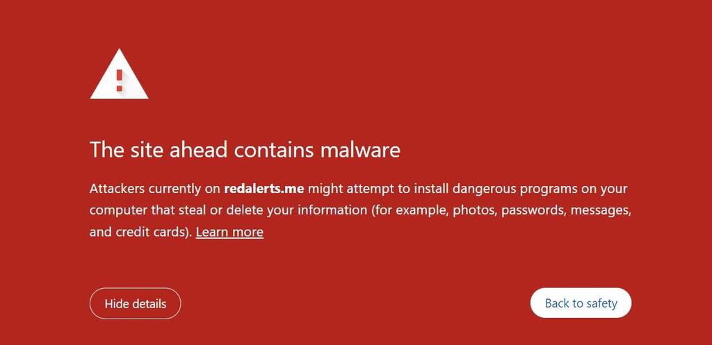 האתר הזדוני של אפליקציית צבע אדום מזויפת (צילום מסך) האתר הזדוני של אפליקציית צבע אדום מזויפת