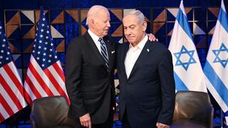 ראש הממשלה בנימין נתניהו פגישה עם נשיא ארה"ב ג'ו ביידן ב תל אביב