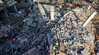 הריסות בעזה 