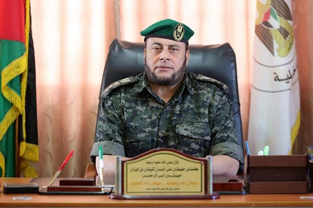 ג'יהאד מוחיסן מפקד כוחות הפלסטינים ברצועת עזה