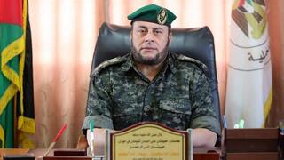 ג'יהאד מוחיסן מפקד כוחות הפלסטינים ברצועת עזה