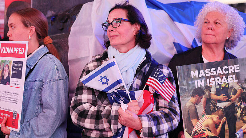 הפגנה בניו יורק בעד ישראל