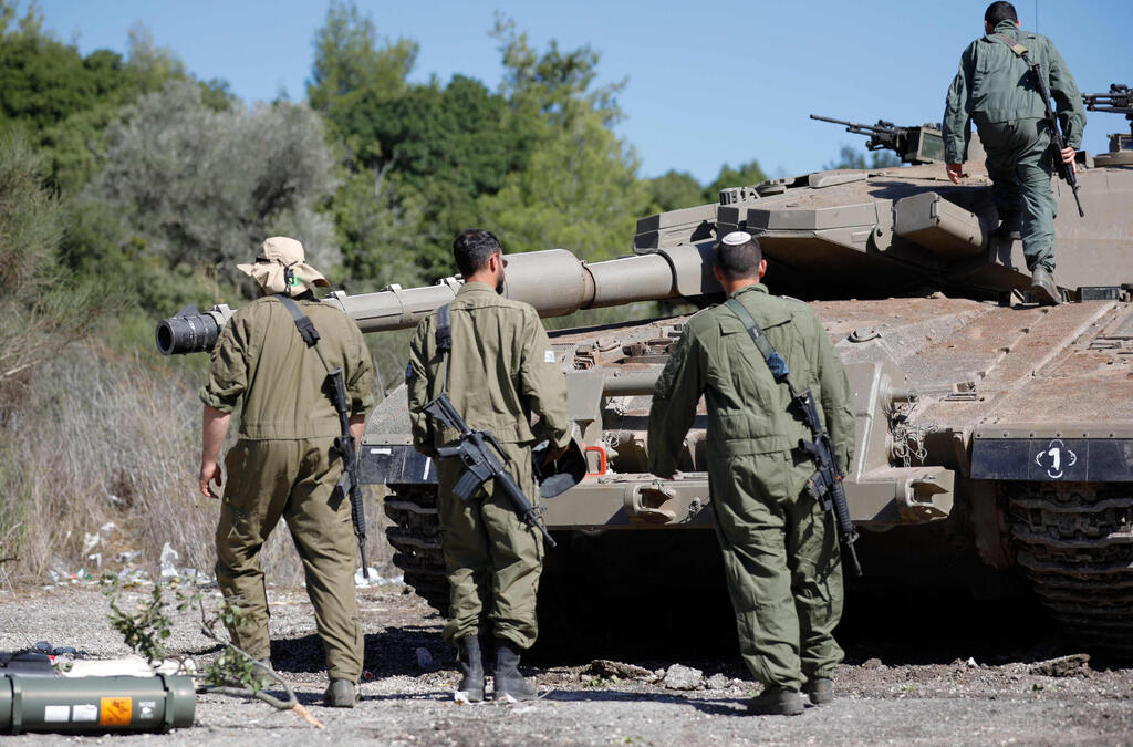 תותחנים בגבול לבנון