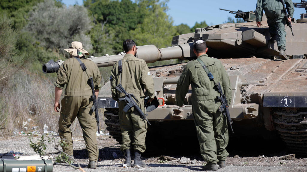 תותחנים בגבול לבנון