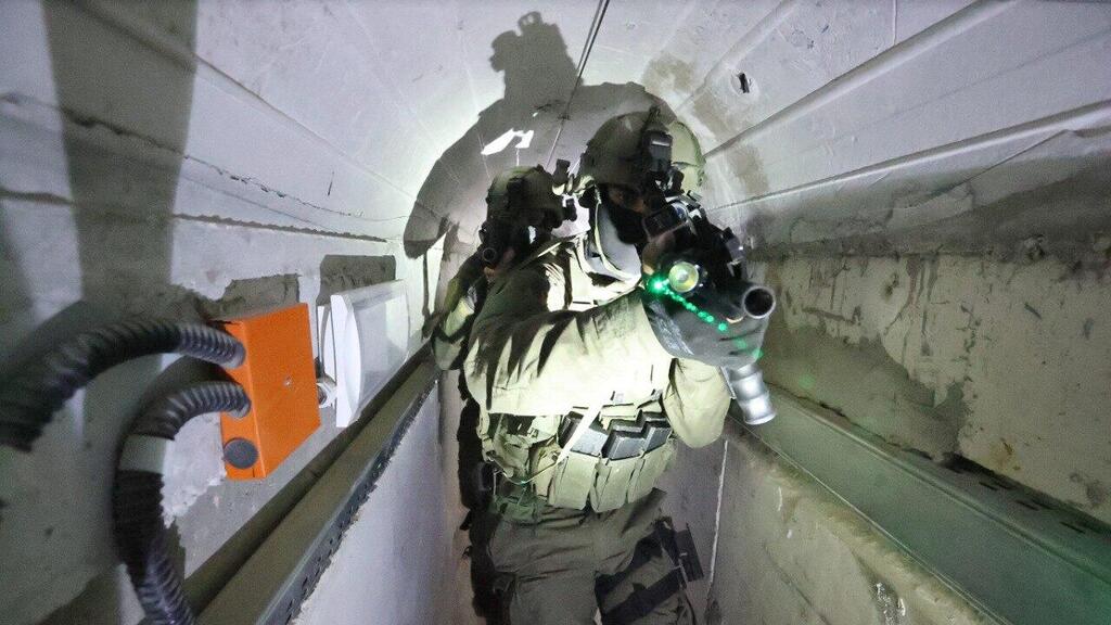 יחידת יהלום במנהרות מתאמנים לקראת הכניסה לעזה