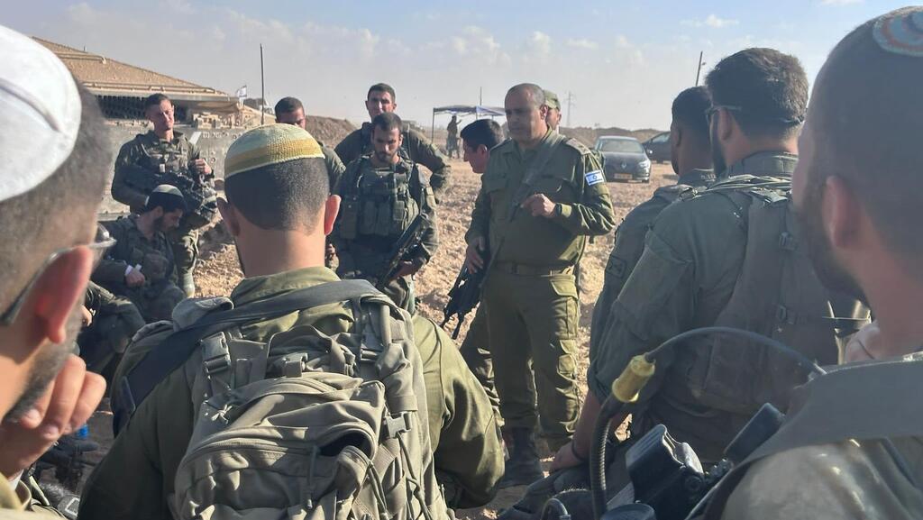 צילום: דובר צה"ל מפקד זרוע יבשה: "ננצח בזכות רוח הלחימה, הלכידות והאמונה בצדקת הדרך"