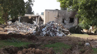 כפר עזה לאחר הטבח הרצחני של ארגון הטרור חמאס