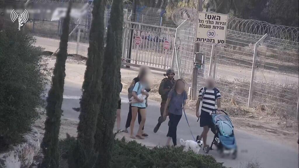 תיעוד: לחימת כוחות שלדג בקיבוץ בארי וחילוץ תושבים