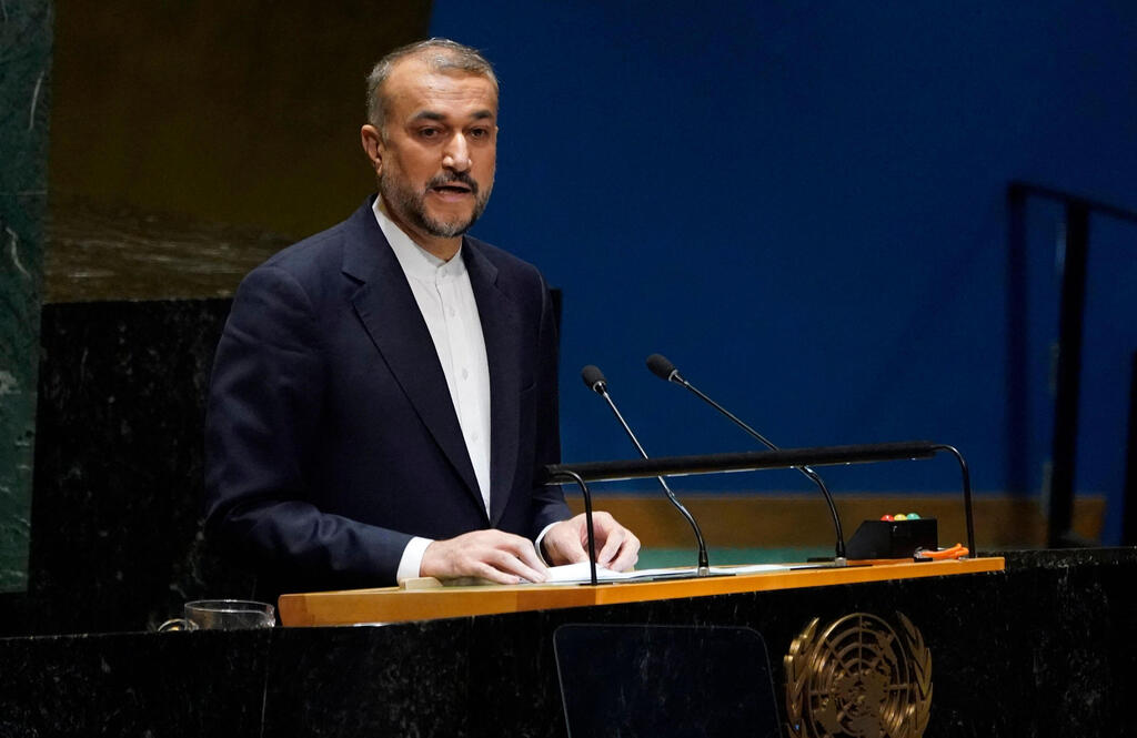 חוסיין אמיר עבדוללהיאן שר החוץ איראן נאום העצרת הכללית של ה או"ם
