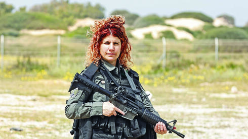  רפ"ק שפרה בוכריס, מפקדת  יחידת הסיירות במג"ב דרום