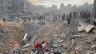 ג'באליה לאחר תקיפת צה"ל