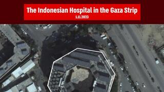 Graphic of the Indonesian Hospital in the Gaza Strip 