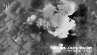 תיעוד: צה"ל מחסל את המחבל מחמד עצאר ראש מערך הנ"ט של ארגון הטרור חמאס ברצועת עזה