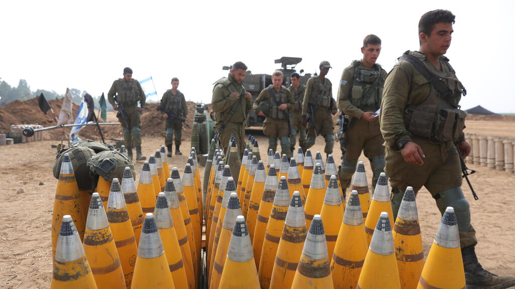 ירי תותחים בגבול הרצועה