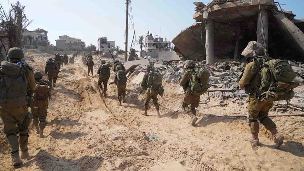 הפעילות הקרקעית של כוחות צה"ל ברצועת עז