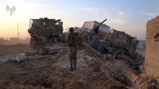 תיעוד: פריצת צירים ברצועת עזה, ניטרול מטענים ומנהרות: לוחמי ההנדסה בפעילות הקרקעית ברצועה