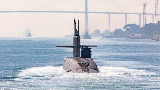 Ohio-class US submarine 
