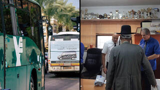 מוחמד אחמד נהג אוטובוס החזיר לנוסע אלף שקל שהוא שכח באוטבוס