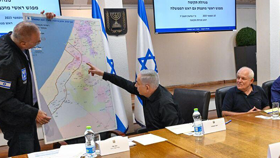 בנימין נתניהו ראש הממשלה פגישה עם ראשי רשויות העוטף