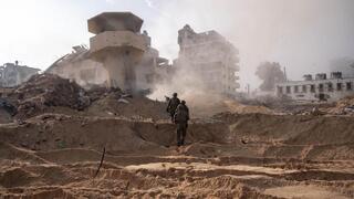 צוות הקרב של חטיבה 401 תוקף במרחב גדוד שאטי של ארגון הטרור חמאס