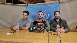 עומרי סאסי נמרוד ארנין ועומרי כוכבי מארגני המסיבה נובה ברעים